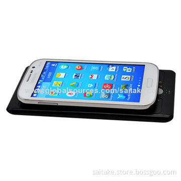 Rotatable QI Wireless Charger for iPhone/Samsung Nokia with Rechargeable Li-battery